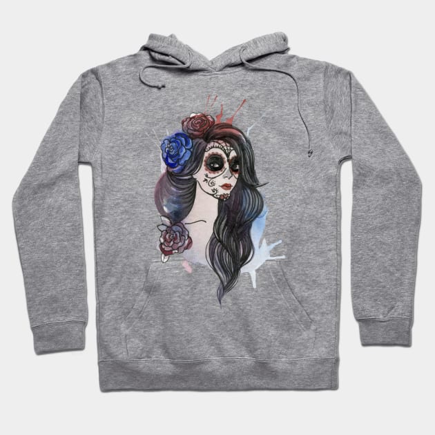 Catrina Skull Hoodie by Mako Design 